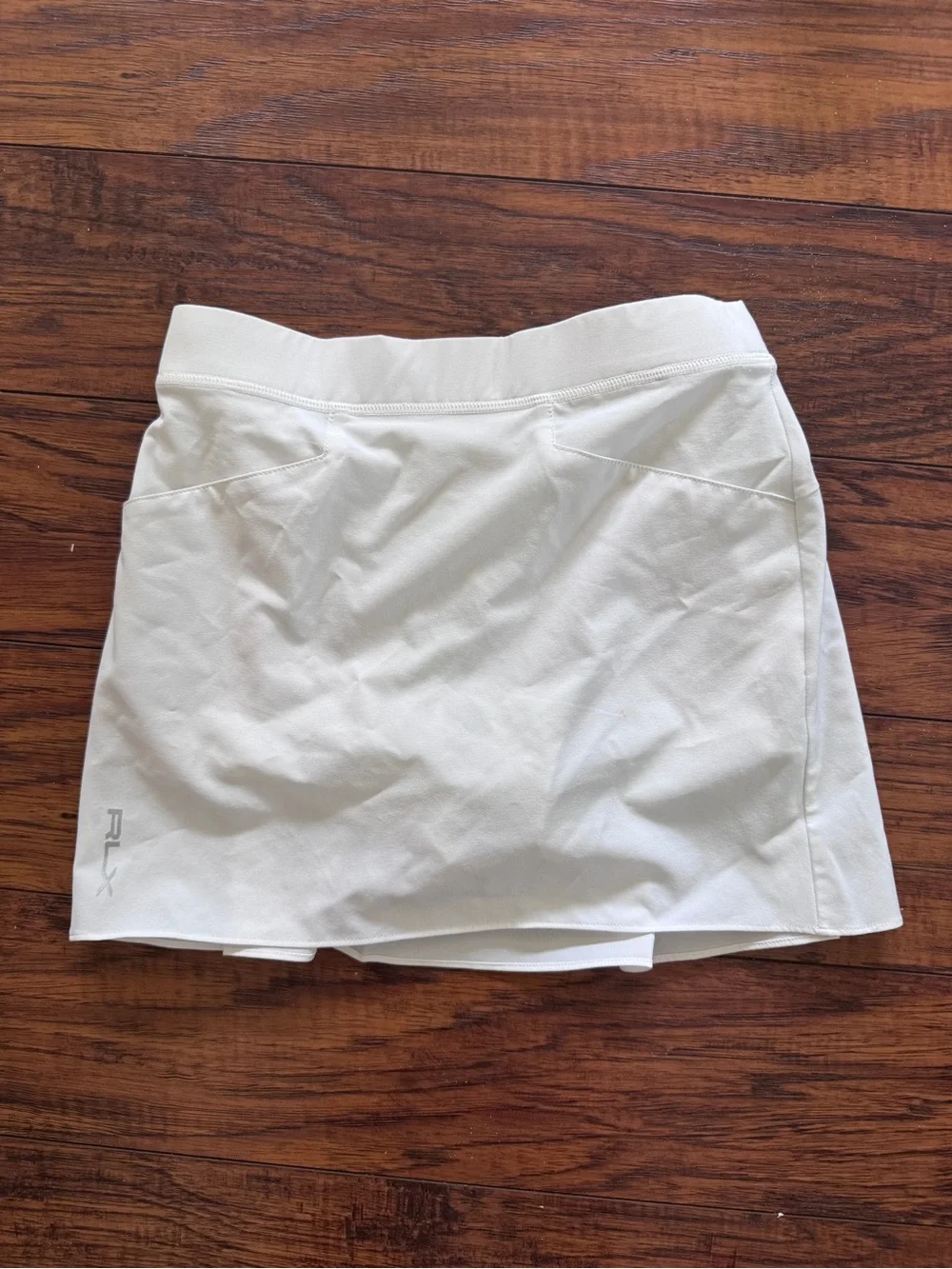 Girls Ralph Lauren RLX White Athletic Skort